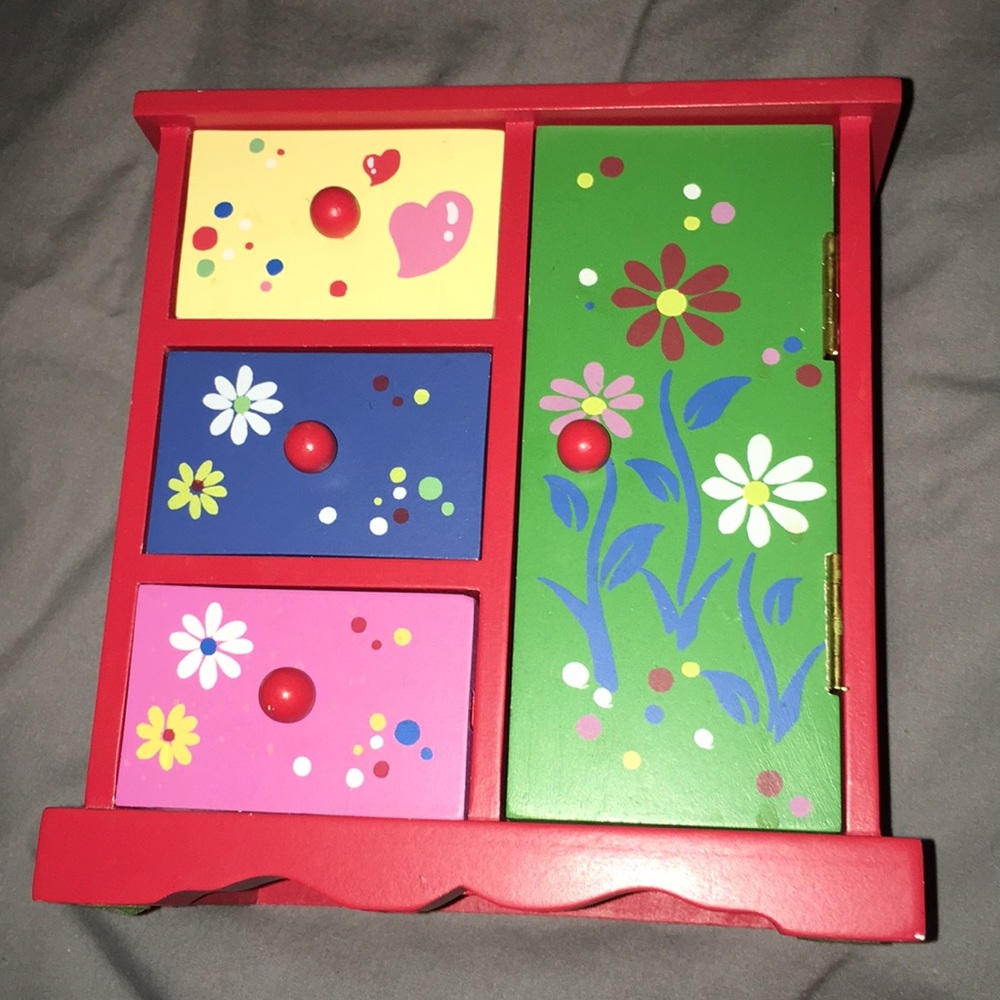 Floral Jewelry Box